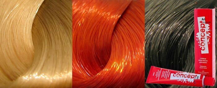 Краска для волос Палитра «Концепт» - разнообразие оттенков!