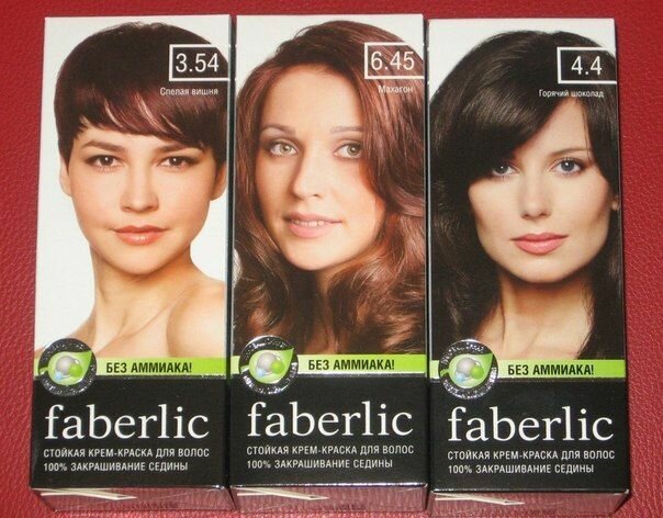 Краска для волос "Фаберлик" - отзывы покупателей.